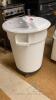 Rubbermaid Round Flour Bin