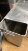 Baxter Stainless Steel Flour Bin - 3