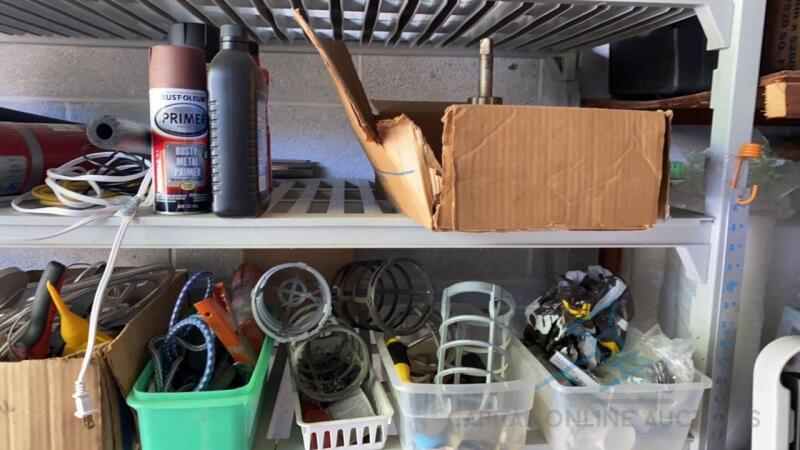 Assorted Tools and Home Supplies