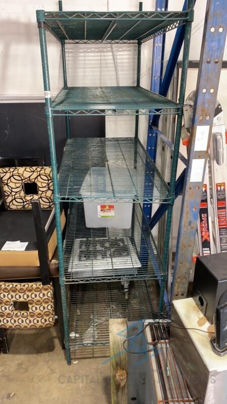 Wire Shelving Unit